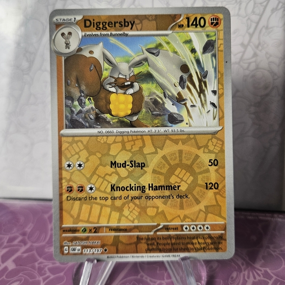 Pokemon | Toys | Diggersby 13197 Pokemon Tcg Reverse Holo | Poshmark